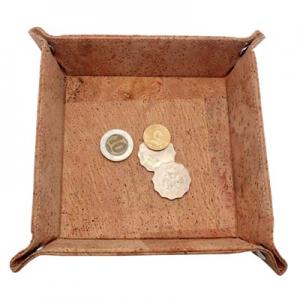 Coin holder cork leather eco friendly 