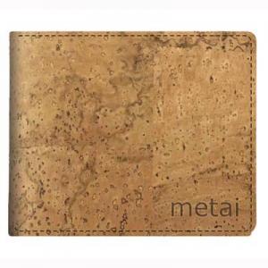 Cork men card wallet leather  eco friendly 