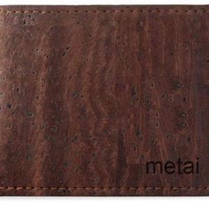 Cork men card wallet leather