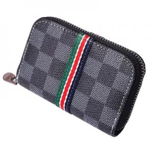 Hot selling designer zip card wallet