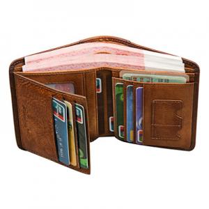 Real Leather Card wallet