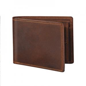 Vintage leather luxury card holder wallet for men